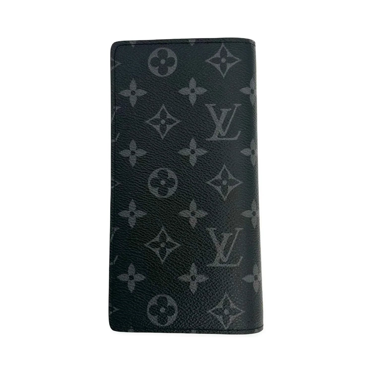 LOUIS VUITTON  Monogram Eclipse Brazza Wallet