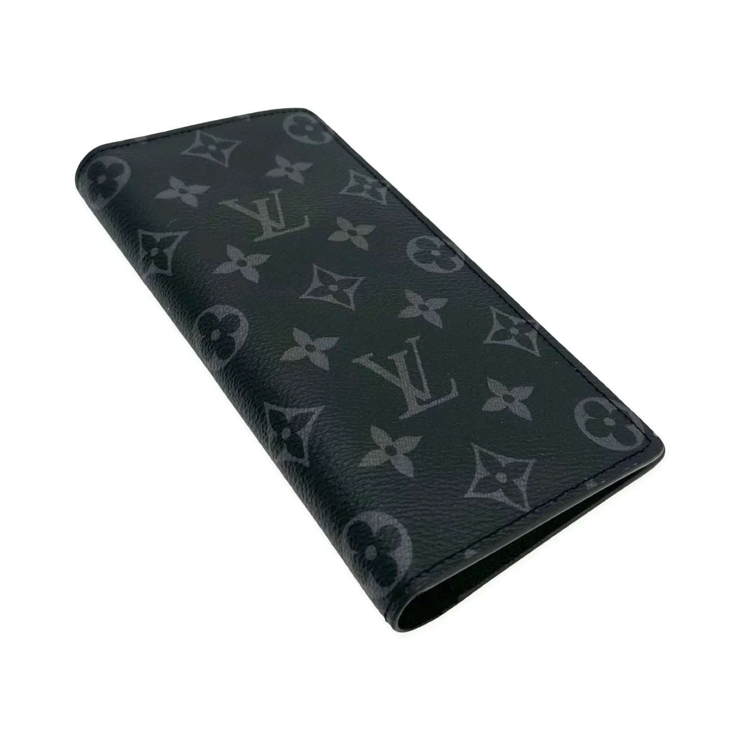LOUIS VUITTON  Monogram Eclipse Brazza Wallet