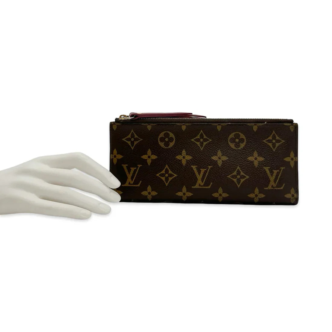 LOUIS VUITTON  Monogram Adele Snap Wallet