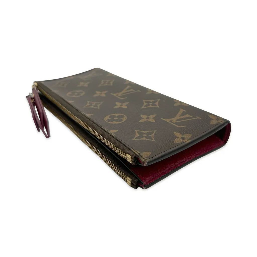 LOUIS VUITTON  Monogram Adele Snap Wallet