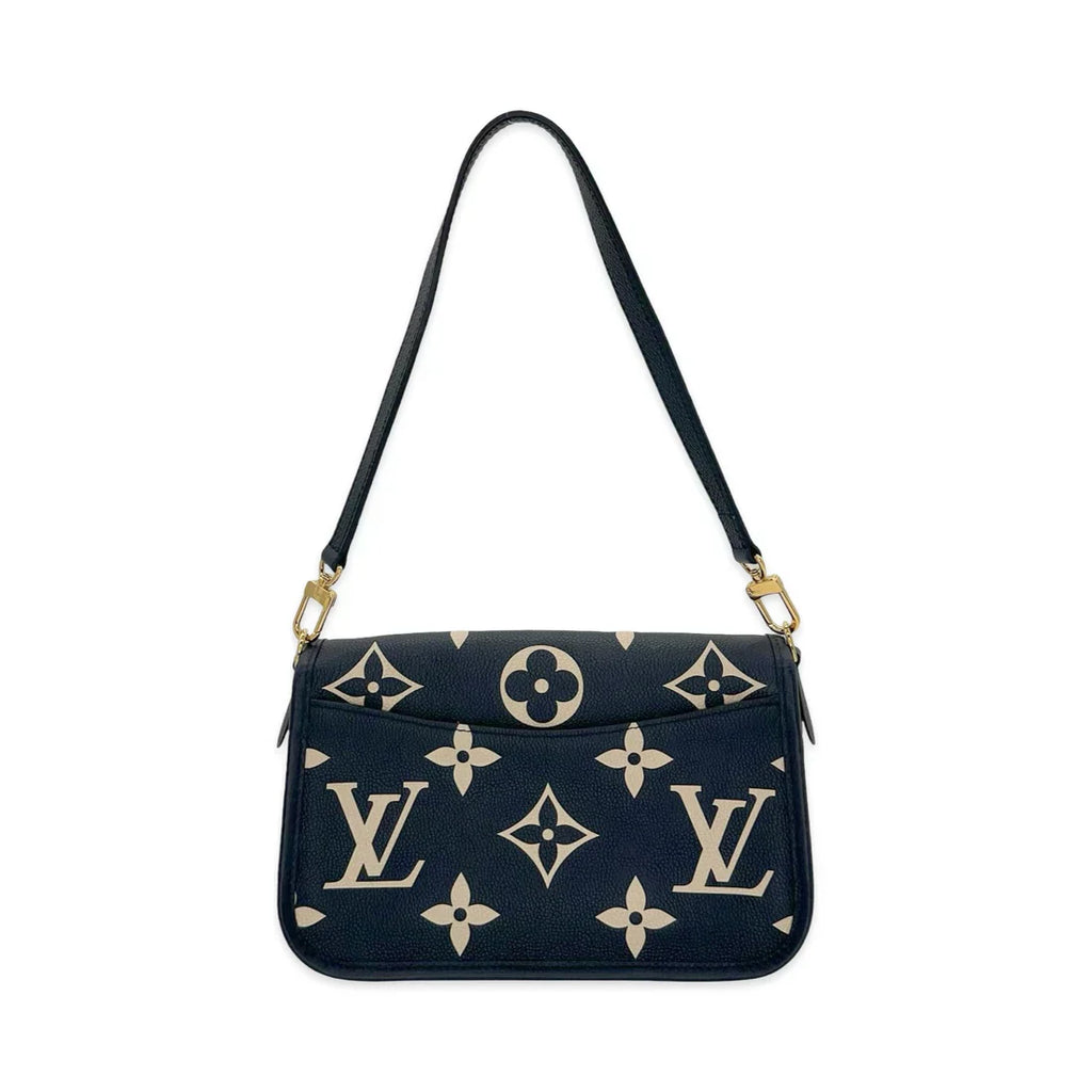 Louis Vuitton - Monogram Empreinte Bicolor Diane- Bicolor Black & Beige