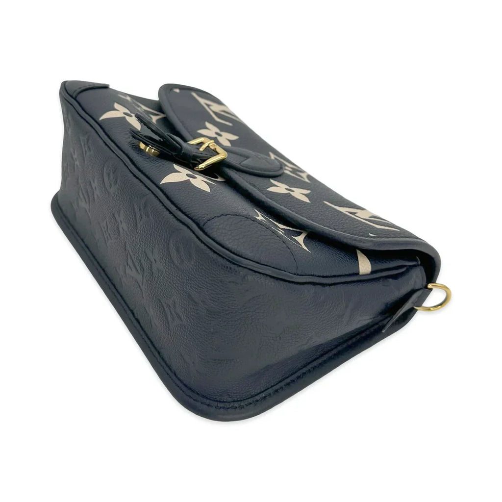 Louis Vuitton - Monogram Empreinte Bicolor Diane- Bicolor Black & Beige
