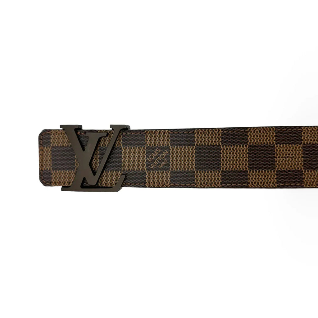 LOUIS VUITTON - Damier Ebene Initiales Belt
