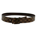 LOUIS VUITTON - Damier Ebene Initiales Belt