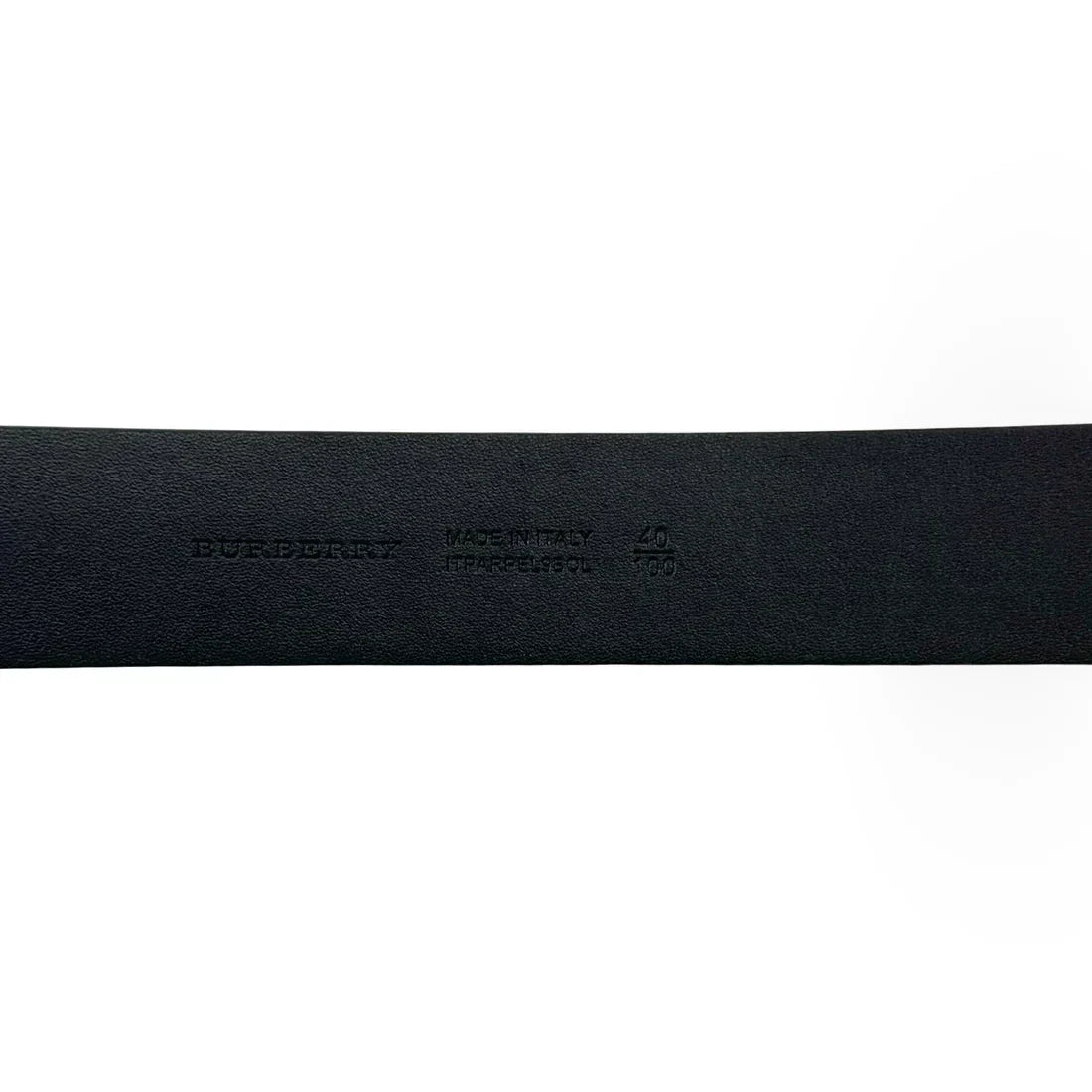 Burberry - Leather Luke Belt