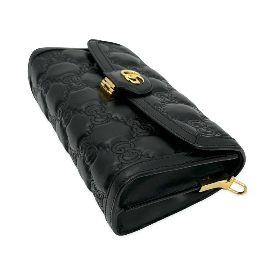 GUCCI  GG Matelasse Quilted Flap Shoulder Bag