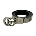Gucci - GG Supreme Thin Reversible Marmont Belt