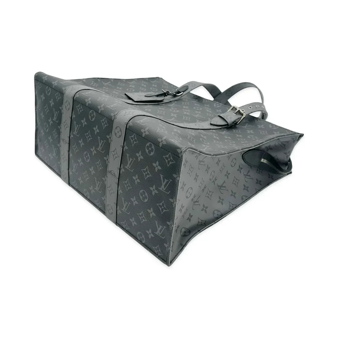 LOUIS VUITTON  Monogram Eclipse Cabas Zippe GM Luggage Tote