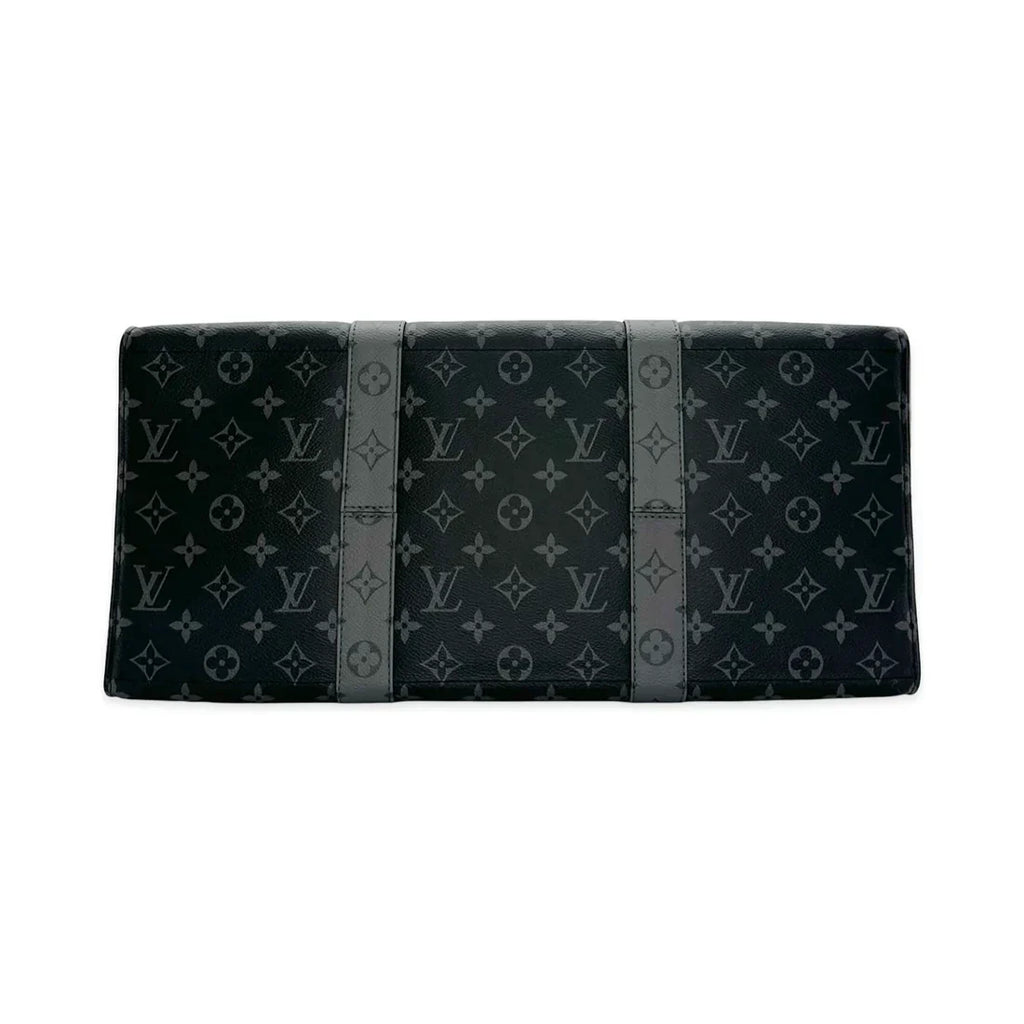 LOUIS VUITTON  Monogram Eclipse Cabas Zippe GM Luggage Tote