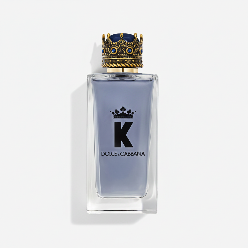 K by Dolce & Gabbana EDT on white background