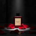 Gucci Bloom Ambrosia di Fiori dark background red roses