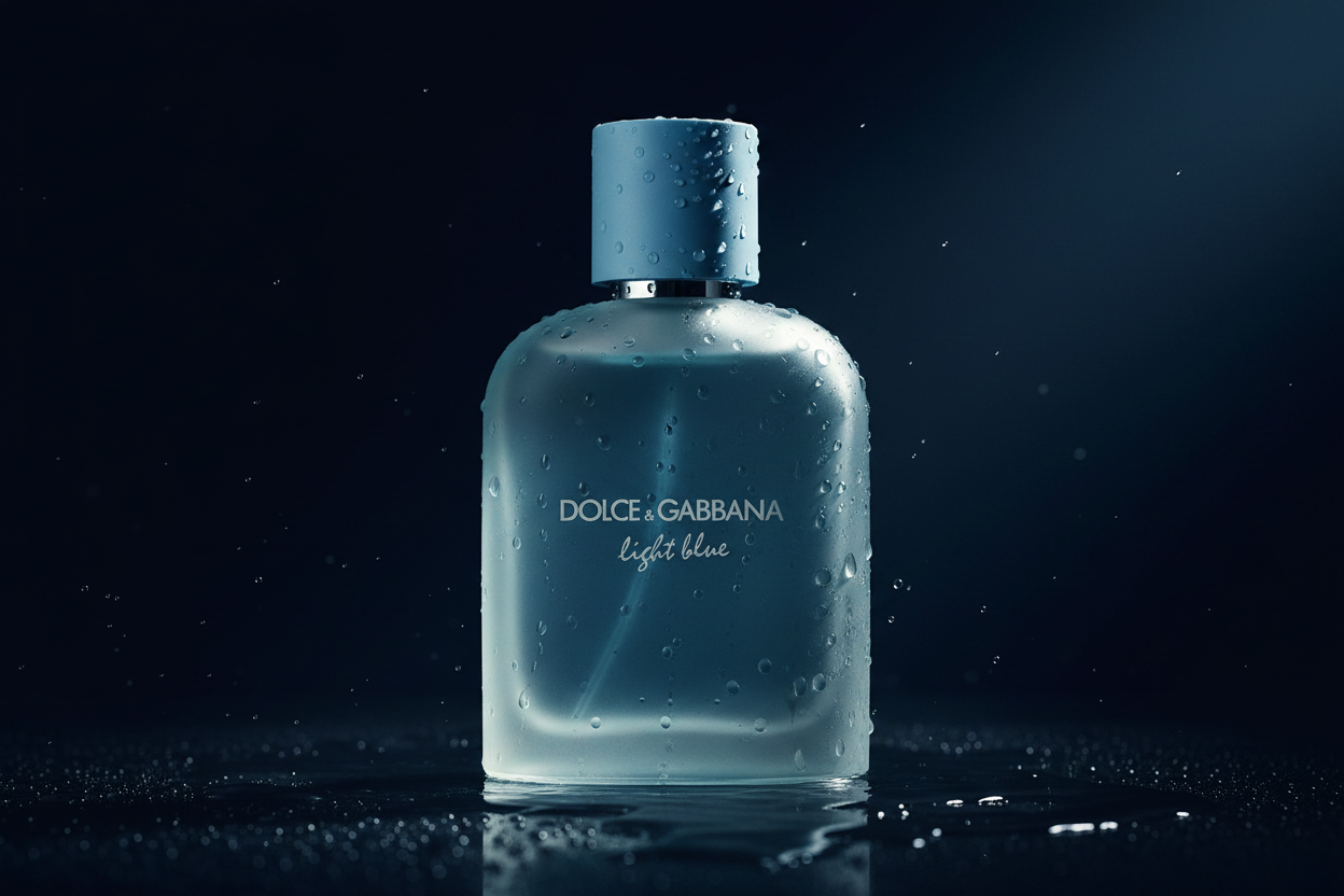 Dolce & Gabbana Light Blue Pour Homme dark navy editorial
