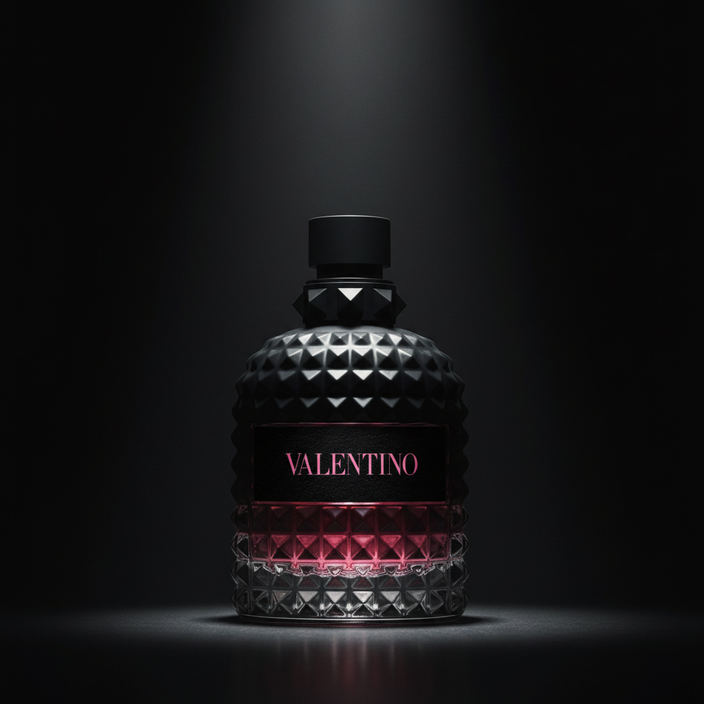 Valentino Born in Roma Uomo Intense cinematic spotlight