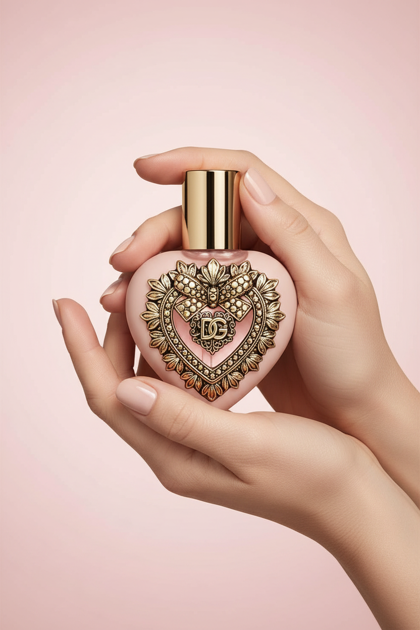 Devotion Heart Held in Hands Editorial