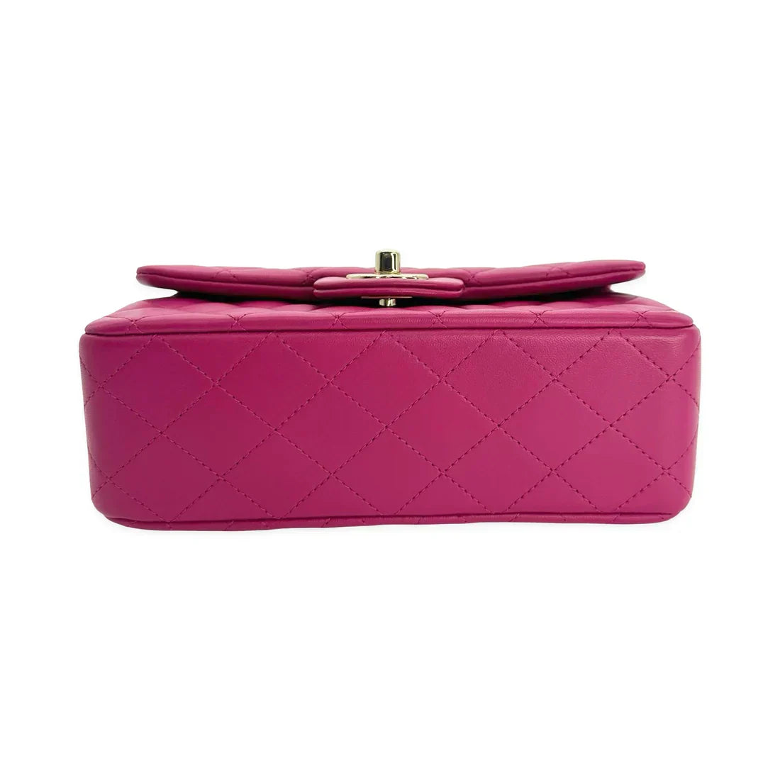 CHANEL  Quilted Lambskin Mini Rectangular Top Handle